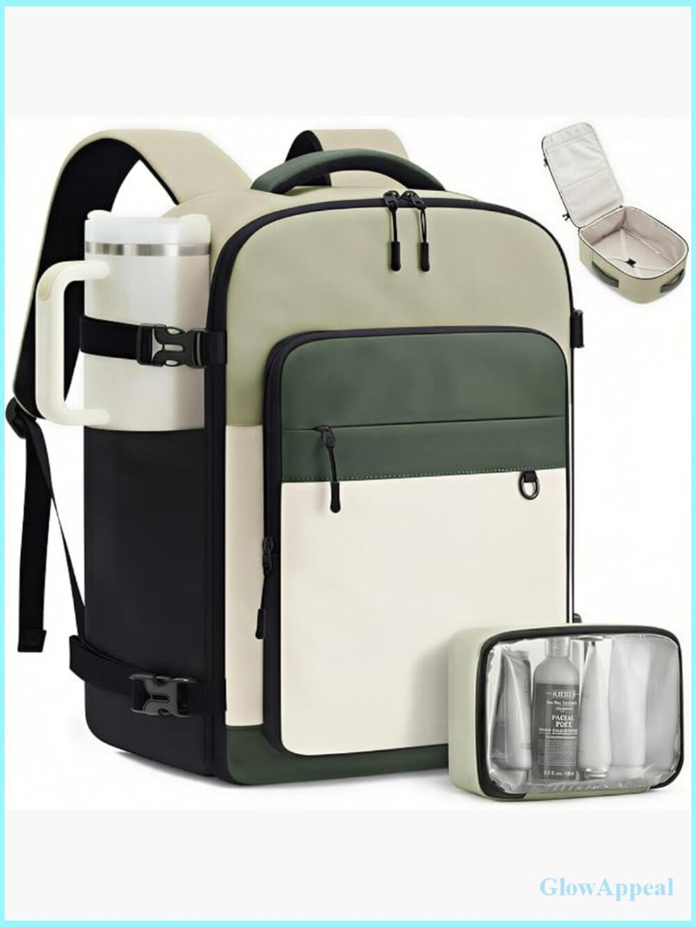 25L Carry On Backpack Personal Item Laptop Backpack Travel Daypack Hiking